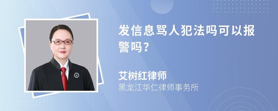 别人发信息骂人怎么报警