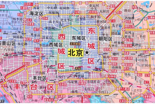 北京市地图高清版大图
