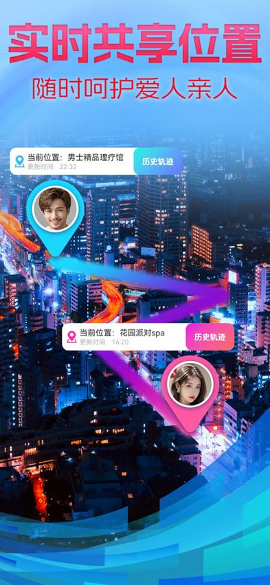 互相定位的情侣软件