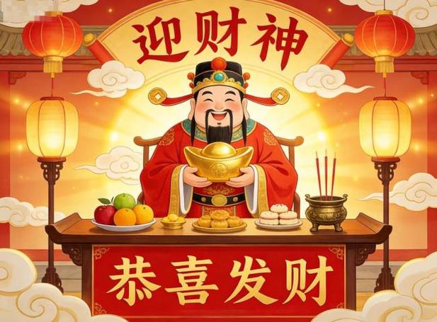 迎财迎福迎吉祥