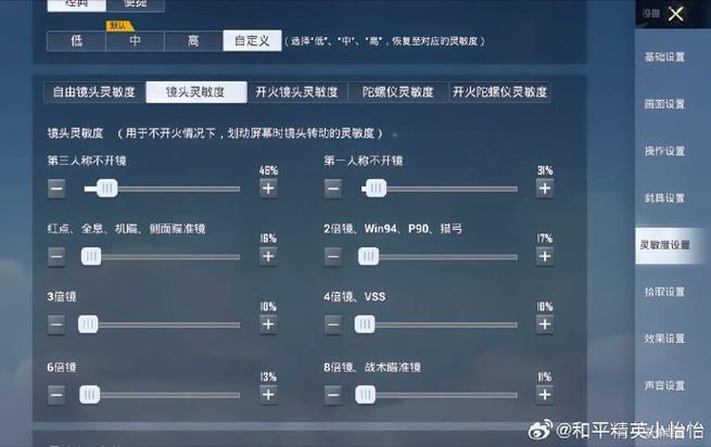 3倍镜最稳灵敏度