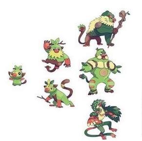 剑盾御三家进化