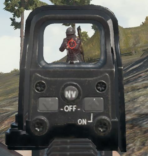 pubg全息改红点准星