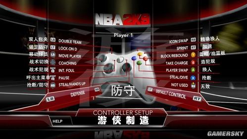 NBA2K手柄功能介绍