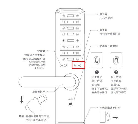 小米密码门锁怎么改密码