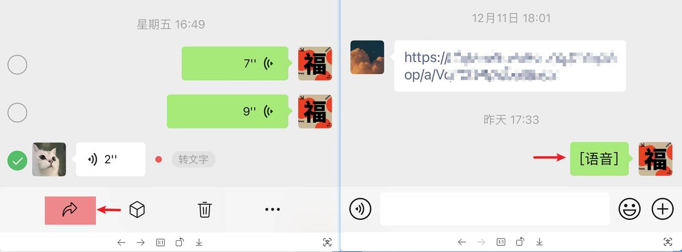 微信好友录音如何转发截图3