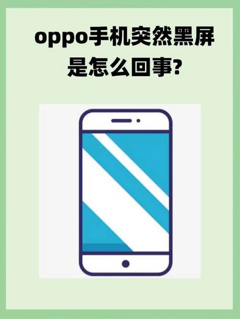 oppo手机摔一下黑屏了怎么办