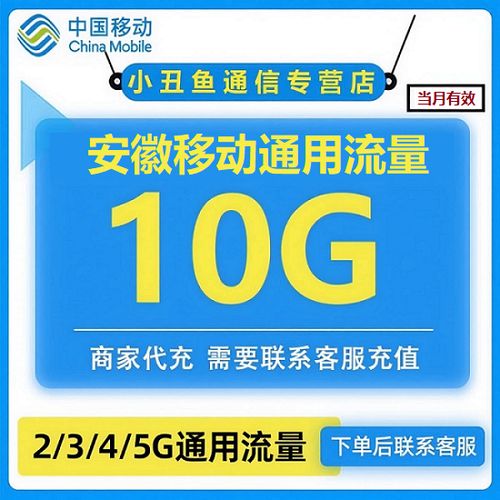 移动流量加油包有几种