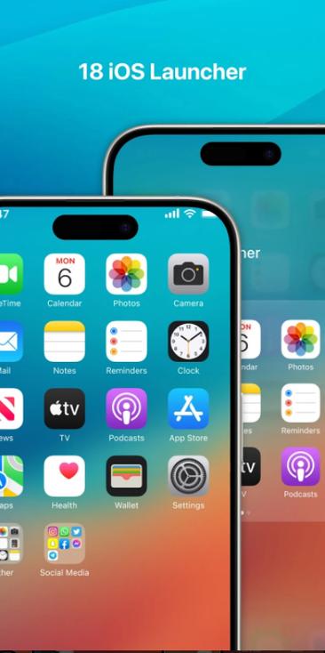 Launcher iOS 17 / iOS 18