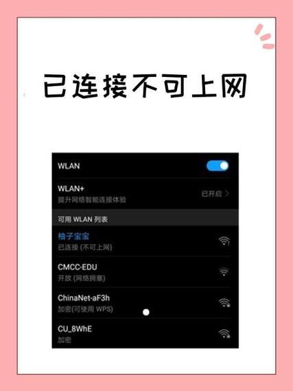 无线网络显示已保存不可上网