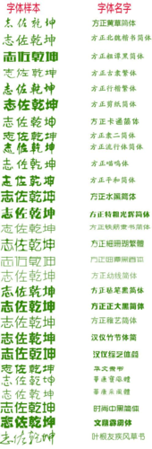 字体免费 字体免费