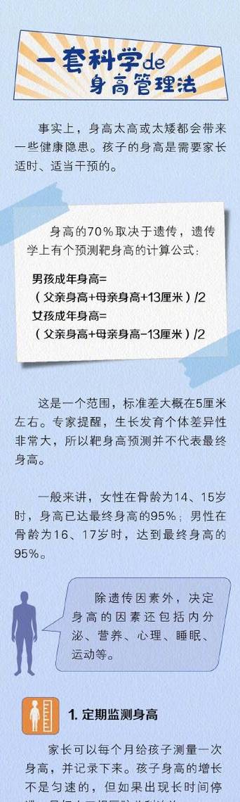 身高受爸妈谁的影响大