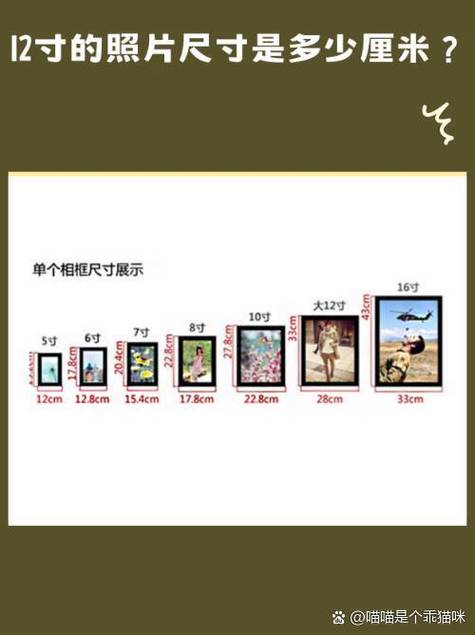 照片尺寸对照表 照片尺寸对照表