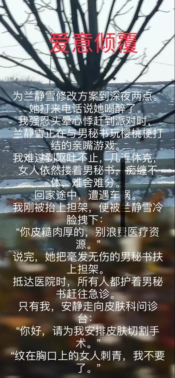 爱意倾覆笔趣阁最新章节更新内容