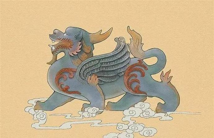 西域富贵花人形貔貅