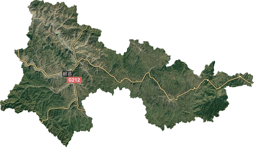 岷县行政区划图 岷县行政区划图