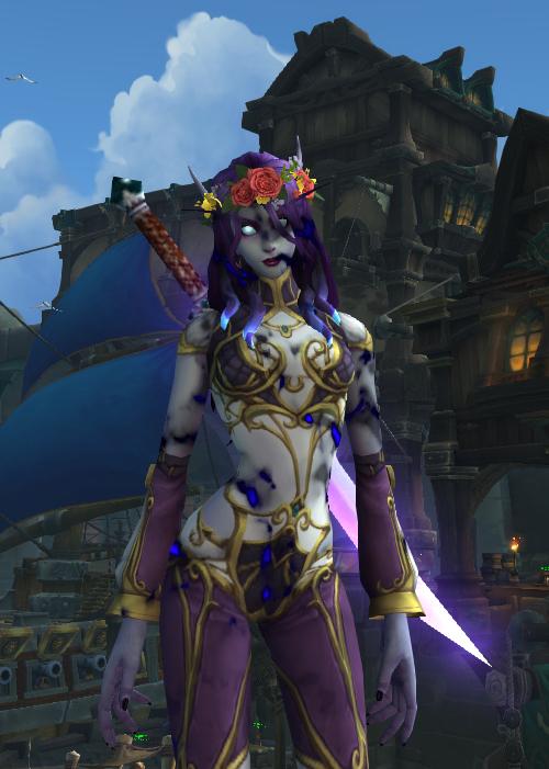 魔兽世界虚空精灵猎人幻化