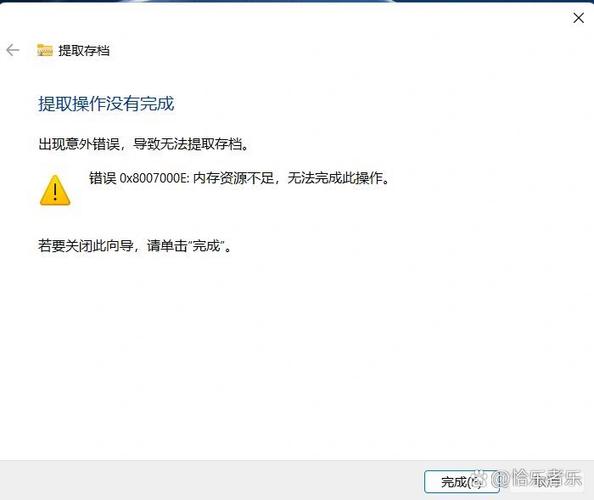 压缩文件时显示归档文件时出现错误