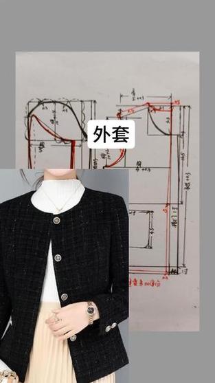 上衣初学裁剪图 上衣初学裁剪图