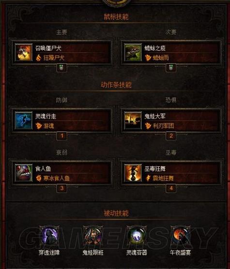 暗黑3巫医刷120层秘境