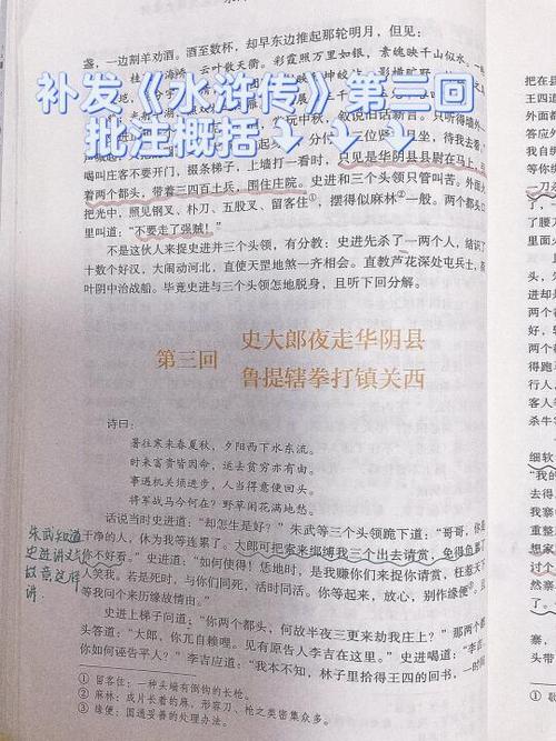 水浒传第三回概括