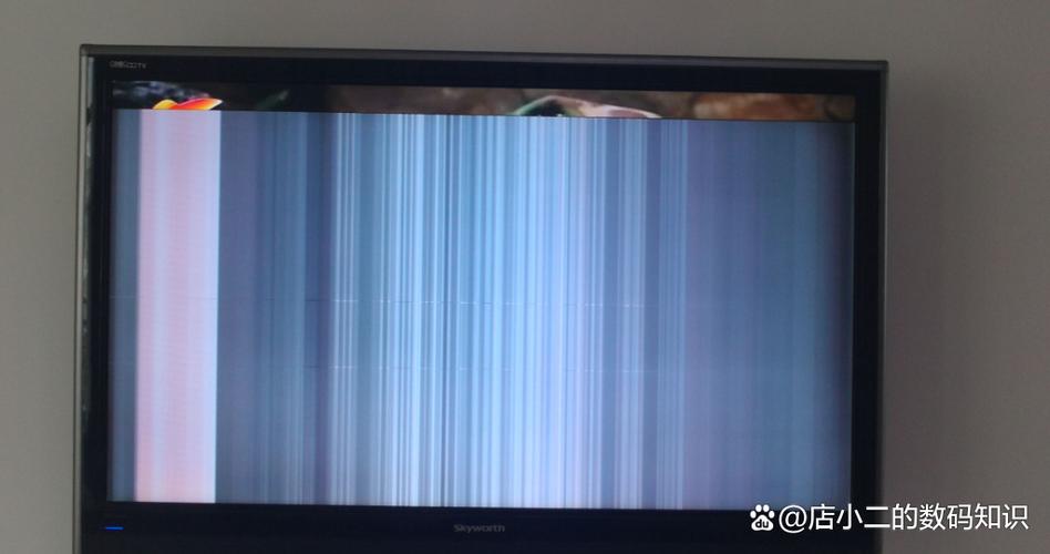 电视一半暗屏一半正常