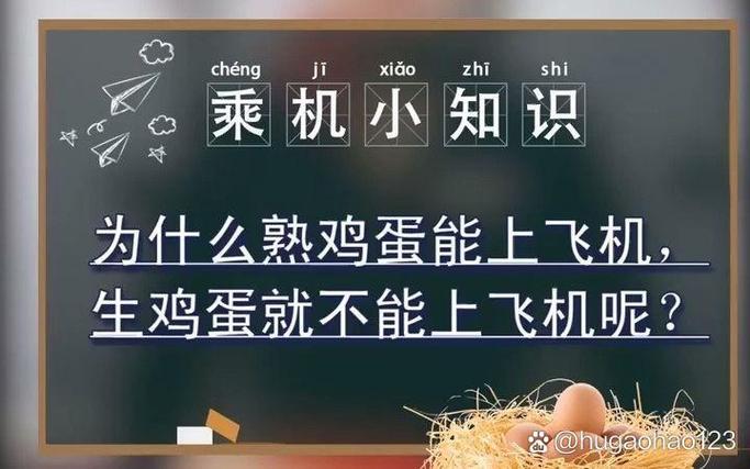 随身携带鸡蛋可以上飞机吗