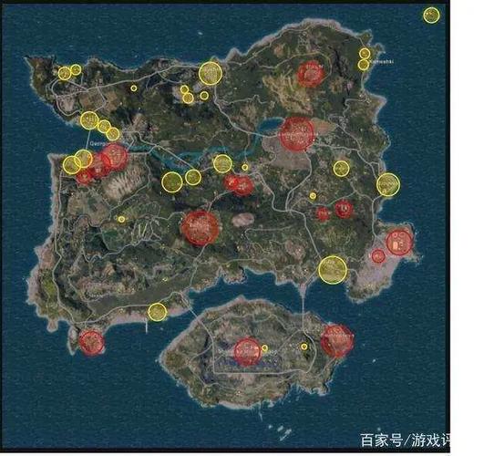 吃鸡路径