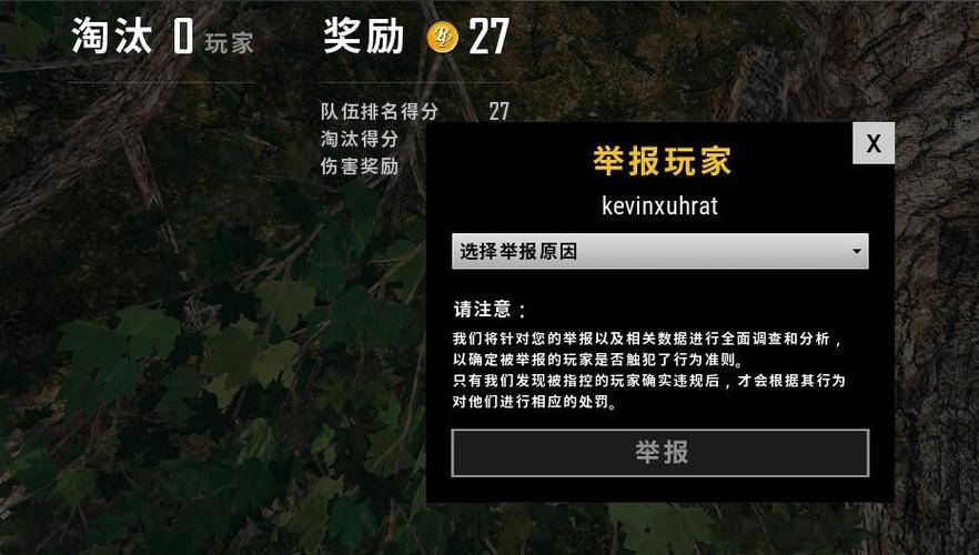 绝地求生如何举报上一局的队友玩家