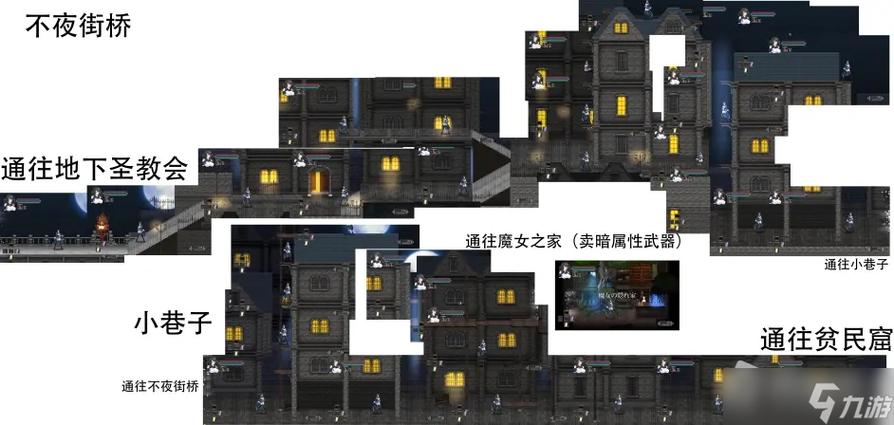 魔女复仇之夜去往下层的通道攻略