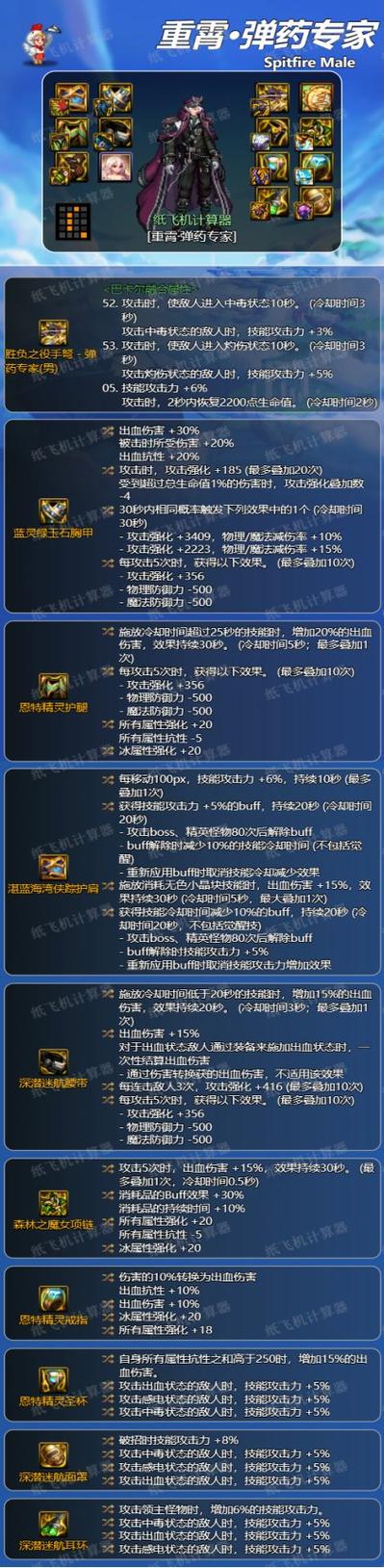 dnf86版本元素毕业装备选择截图2