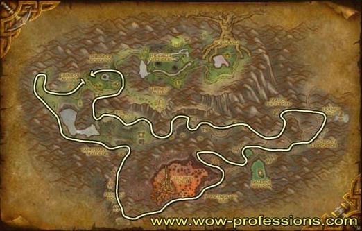 魔兽大地的震颤石柱在哪