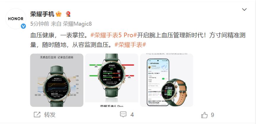 荣耀手表5Pro停产原因
