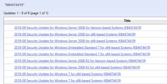 KB4474419补丁官方下载入口