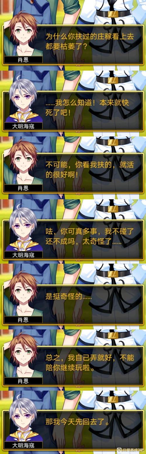 爱养成3所有结局攻略男生