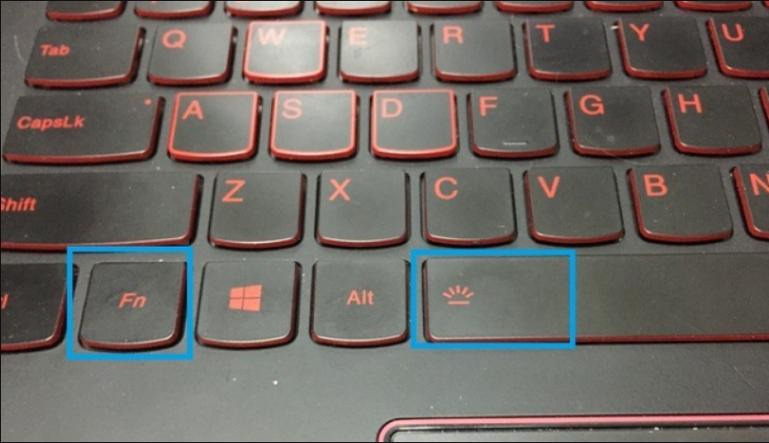 thinkpad打开键盘灯
