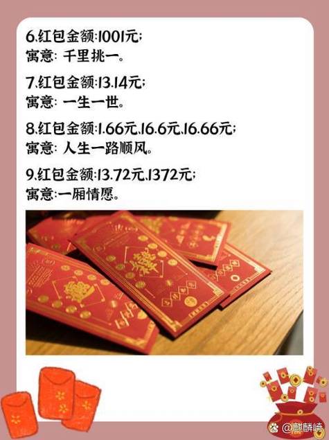 发红包好的数字寓意
