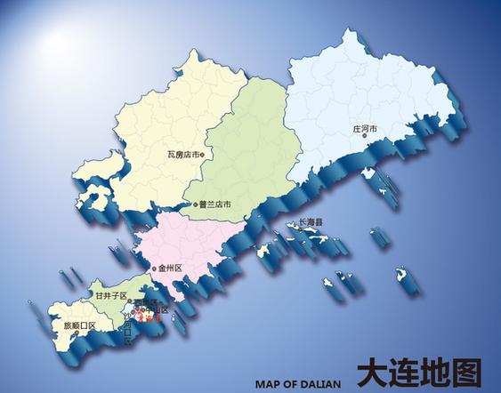 辽宁省大连地图