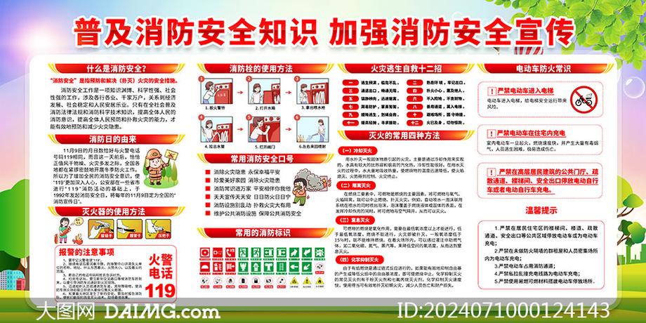 消防安全知识内容
