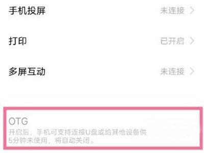 iqoo手机OTG需要装载
