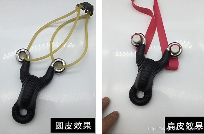 弹弓扁皮筋安装是哪一面朝上