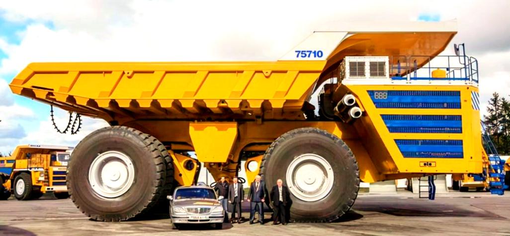 别拉斯75710矿车