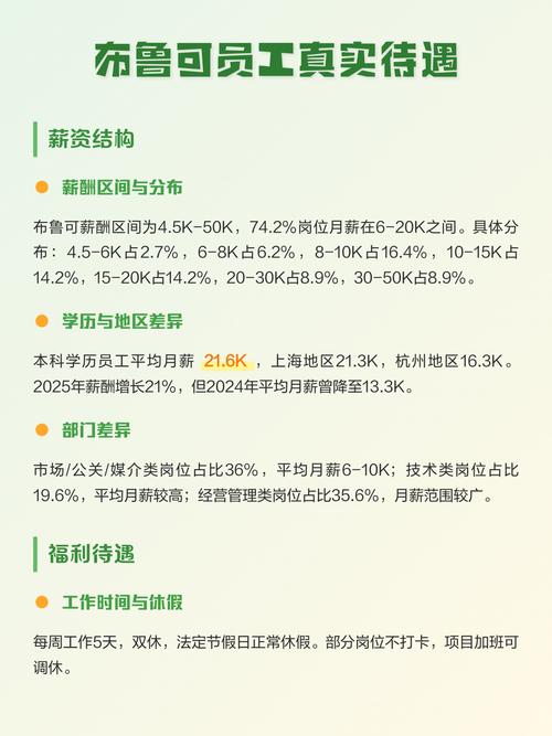 布鲁可员工真实待遇