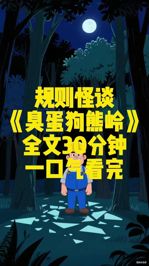 一口气看完白小羊狗熊岭规则怪谈