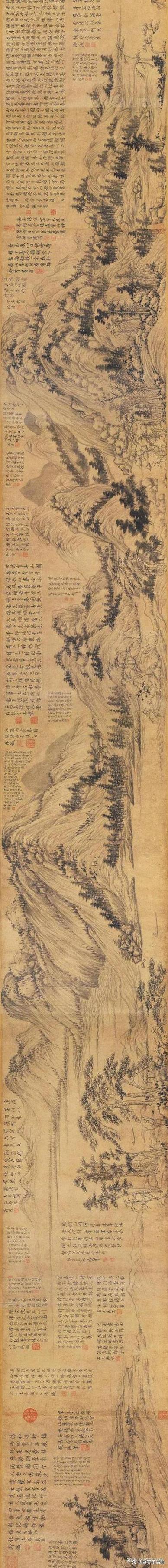 富春山居图 富春山居图