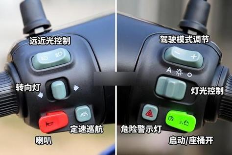 新日电动车按键图解