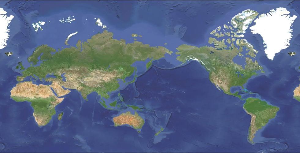 世界地图高清卫星地图全景图