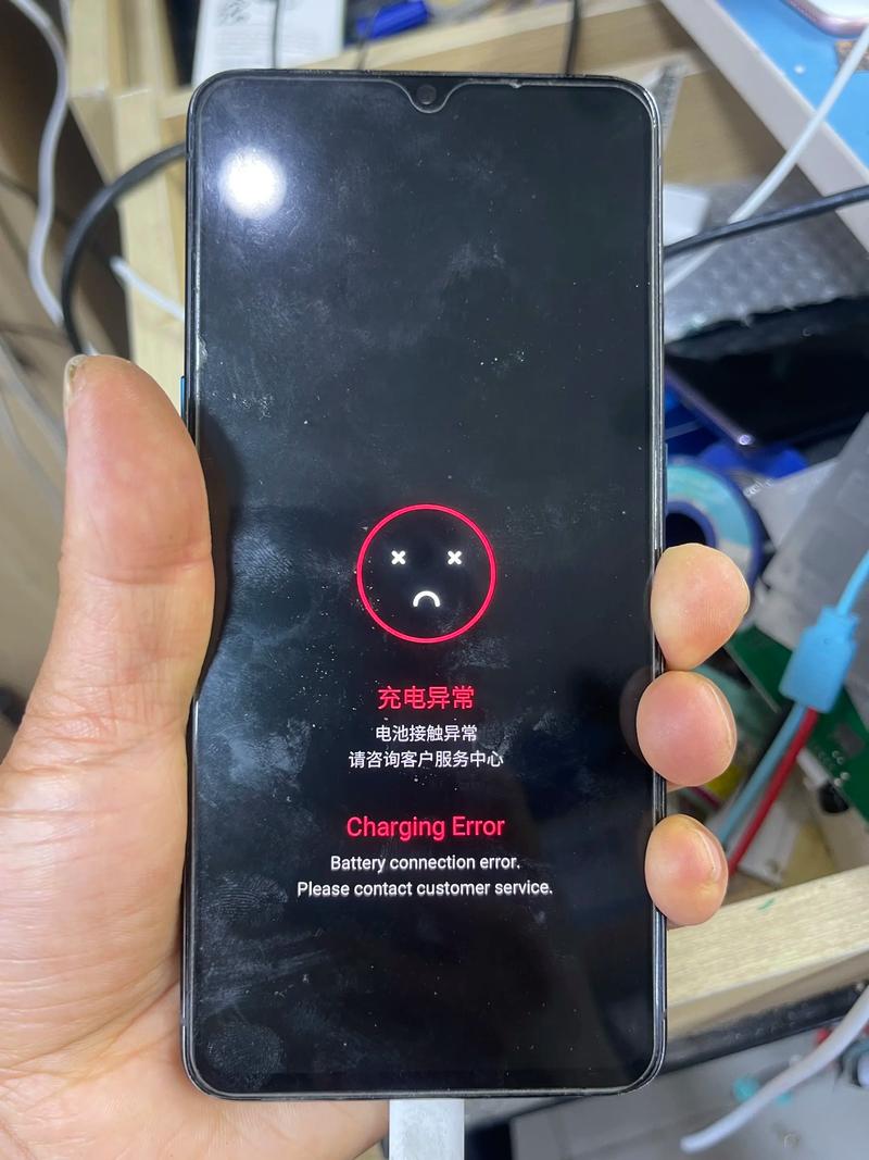 插了充电线却不显示充电状态