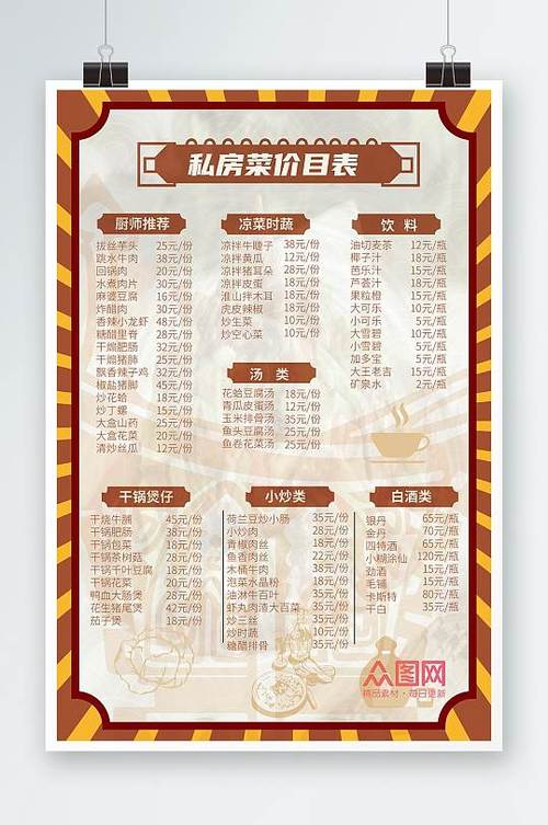 兄弟私房菜菜单截图3