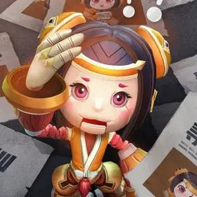 鲁班大师摸鲁班七号的头